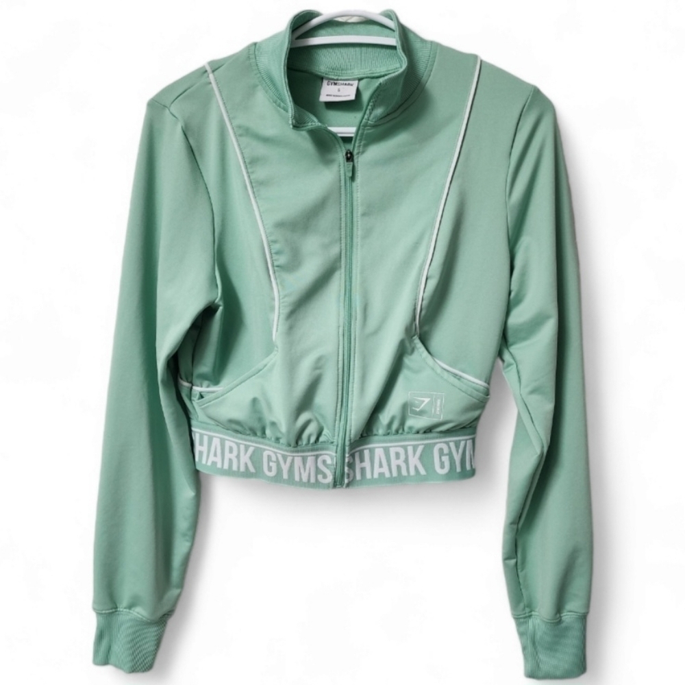 Gymshark Recess Track Top / Full zip crop jacket - Picture 5 of 13
